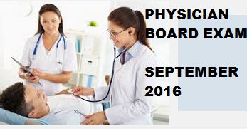 physician licensure exam 2016|September 2016 Physician Licensure Examination Results .